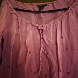 Women's rayon blouse.